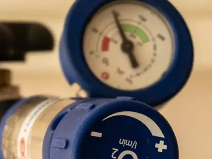 Débitmètre d'oxygène médical